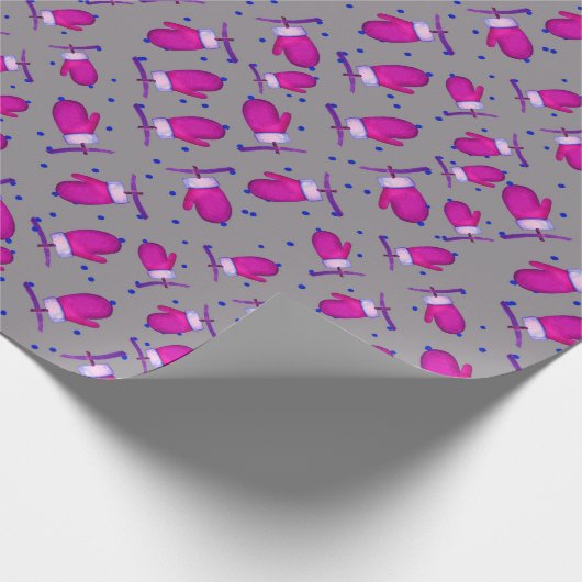 Mittens retro_grau geschenkpapier (Ecke)