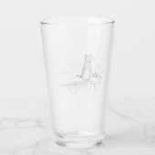 Mittens the Kitten (Scaredy Cat) (Beatrix Potter) Glas (Rückseite)