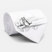 Mittens the Kitten (Scaredy Cat) (Beatrix Potter) Krawatte (Gerollt)