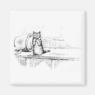 Mittens the Kitten (Scaredy Cat) (Beatrix Potter) Magnet