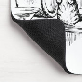 Mittens the Kitten (Scaredy Cat) (Beatrix Potter) Mousepad (Ecke)