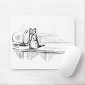 Mittens the Kitten (Scaredy Cat) (Beatrix Potter) Mousepad (Mit Mouse)