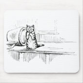 Mittens the Kitten (Scaredy Cat) (Beatrix Potter) Mousepad (Vorne)