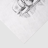 Mittens the Kitten (Scaredy Cat) (Beatrix Potter) Seidenpapier (Ausschnitt)