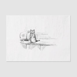 Mittens the Kitten (Scaredy Cat) (Beatrix Potter) Seidenpapier