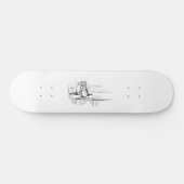 Mittens the Kitten (Scaredy Cat) (Beatrix Potter) Skateboard (Horizontal)