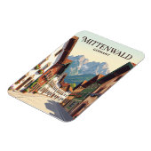 Mittenwald Deutschland Magnet (Linke Seite)