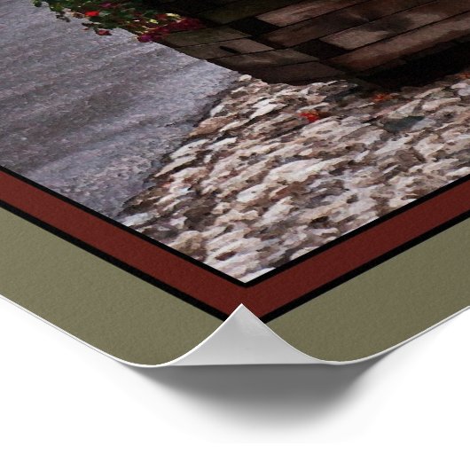 Mittenwald, Deutschland Poster (Ecke)