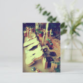 Mittenwald Violin Makers Postkarte (Stehend Vorderseite)