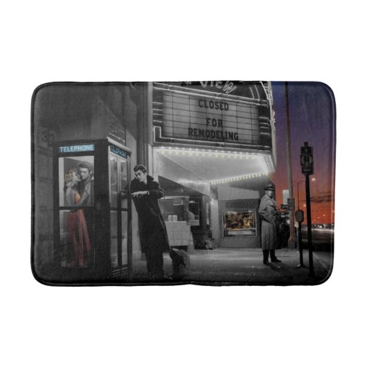 Mitternacht 2 badematte (Vorderseite)