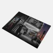 Mitternacht 2 fußmatte (Schrägansicht)