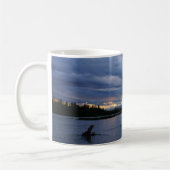Mitternacht Alaska Sunset Coffee Tasse (Links)