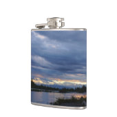 Mitternacht Alaska Sunset Flachmann (Links)