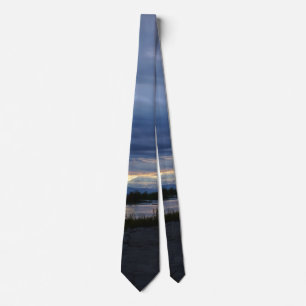 Mitternacht Alaska Sunset Neck Tie Krawatte
