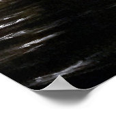 Mitternacht am Canale Grande Poster (Ecke)