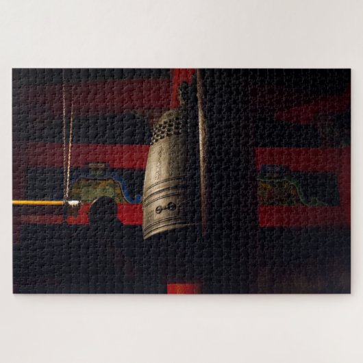 Mitternacht am Neuen Jahr in Kyoto Puzzle (Horizontal)