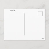 Mitternacht auf der Postkarte des Canal Grande (Rückseite)