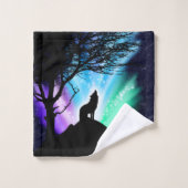 Mitternacht Badhandtuch Set (Waschlappen)