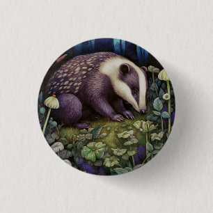 Mitternacht-Badknopf Button