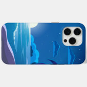 Mitternacht Beach Bliss Case-Mate iPhone Hülle (Rückseite (Horizontal))