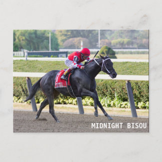 Mitternacht Bisou - Beldame Stakes Postkarte