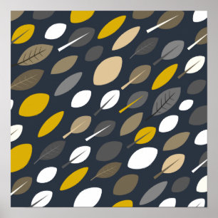 Mitternacht-Blätter Poster