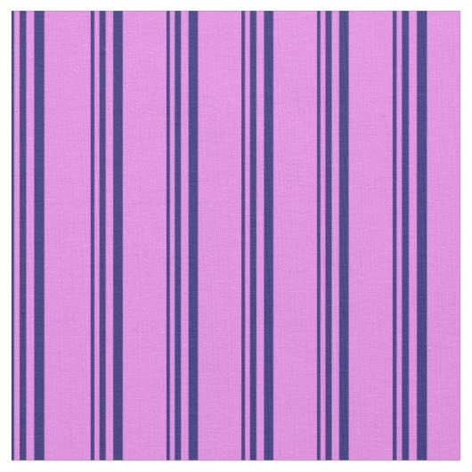 Mitternacht Blau und Violet Muster Stoff (Nahaufnahme)