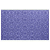 Mitternacht Blau und Weiß Mandala Muster Stoff (Fat Quarter (45,7 x 55,9 cm))