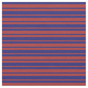 Mitternacht blaue und braune Streifen Muster Stoff