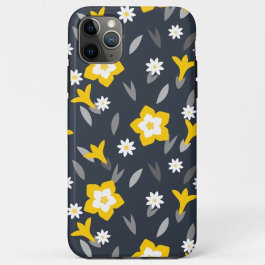 Mitternacht Bloom Case-Mate iPhone Hülle (Rückseite)