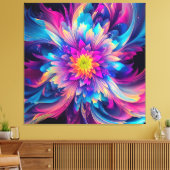 Mitternacht Bloom - Edition 2002 Kunst-Wrapped Can Leinwanddruck (Insitu (Wohnzimmer))