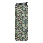 "Mitternacht Bloom Fiesta" Thermosbecher (Nach links gedreht)
