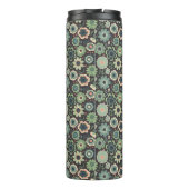 "Mitternacht Bloom Fiesta" Thermosbecher (Rückseite)