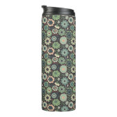 "Mitternacht Bloom Fiesta" Thermosbecher (Nach rechts gedreht)