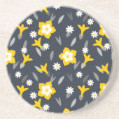 Mitternacht Bloom Getränkeuntersetzer (Vorne)