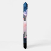 Mitternacht Bloom iPhone Hülle (Rechte Seite)