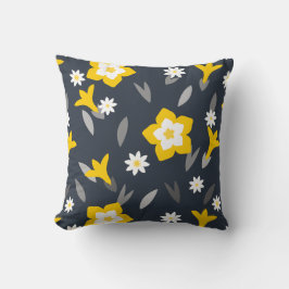 Mitternacht Bloom Kissen