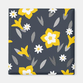 Mitternacht Bloom Magnet (Vorne)