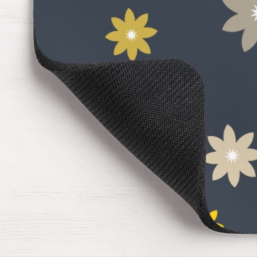 Mitternacht Bloom Mousepad (Ecke)