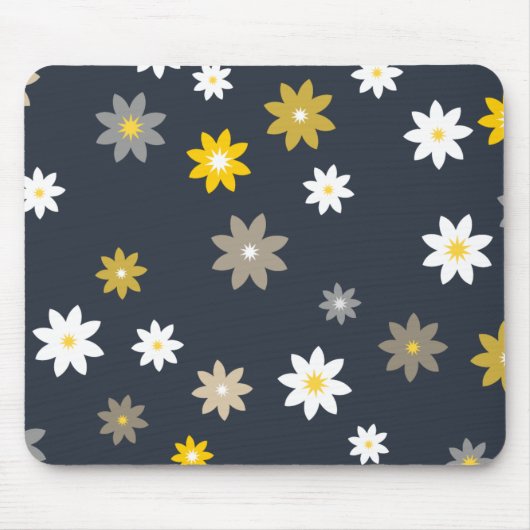 Mitternacht Bloom Mousepad (Vorne)