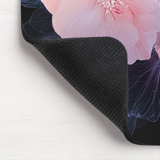 Mitternacht Bloom Mousepad (Ecke)