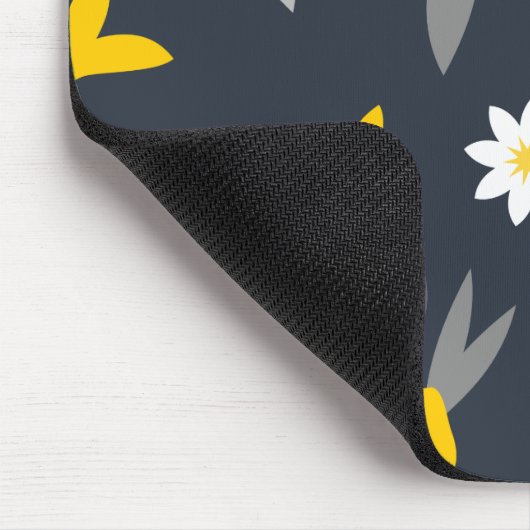 Mitternacht Bloom Mousepad (Ecke)