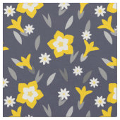 Mitternacht Bloom Stoff (Nahaufnahme)