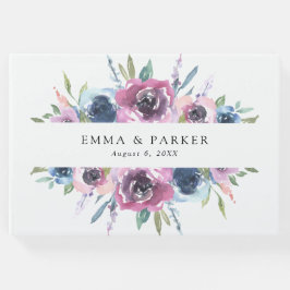 Mitternacht Blooms | Hochzeit Gästebuch