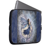 Mitternacht Blue Faiasy Fantasy Laptop Sleeve (Vorne Rechts)