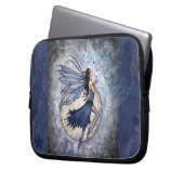 Mitternacht Blue Faiasy Fantasy Laptop Sleeve (Vorderseite Links)