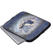 Mitternacht Blue Faiasy Fantasy Laptop Sleeve (Vorne Knopf)
