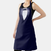 Mitternacht Blue Tuxedo Bib Waiters Kostüme Schürz Schürze (InSitu)
