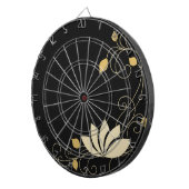 Mitternacht-Blume Dartscheibe (Vorderseite rechts)