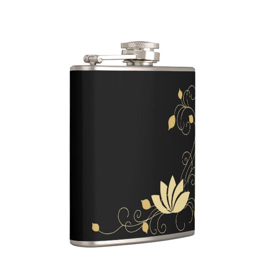 Mitternacht-Blume Flachmann (Rechts)